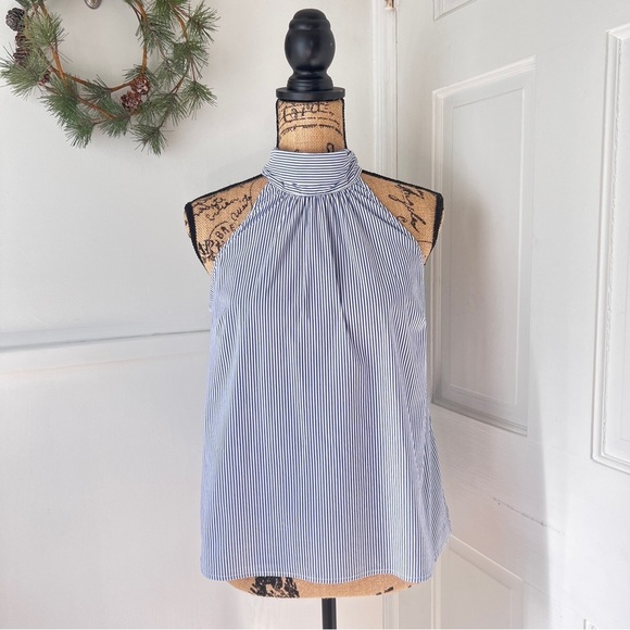 Stitchfix 41 Hawthorn Kerrianne Tie Back Halter Top NWT - Picture 1 of 12